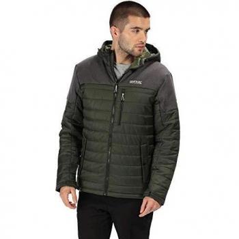 Regatta Orton Herren Kapuzenjacke – Daunen, isolierend, gesteppt
