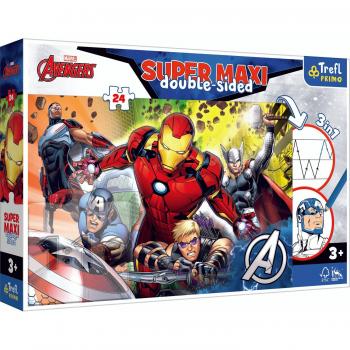 Trefl Puzzle Super Maxi Avengers 24 Elementi