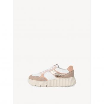 Tamaris Plateausneaker Touch‑IT Technologie – Damen, 40 grau