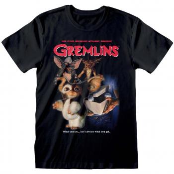 T-Shirt Gremlins Homeage Style Uomo Nero XL
