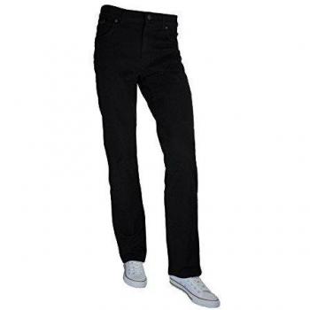 Wrangler Jeans Texas Stretch Neri Uomo 34L