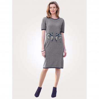 Vogue-Strickkleid Damen, Jacquard Design 50 by MONA