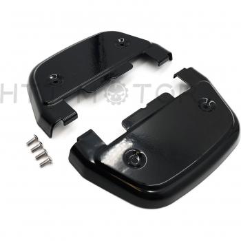 Cubrimiento negro estribo pasajero Harley Dyna FL Softail