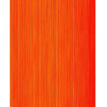 Papier peint uni EDEM finition mate rayures orange