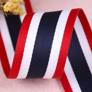 3M 30mm Stripe Grosgrain Webbing for DIY Projects