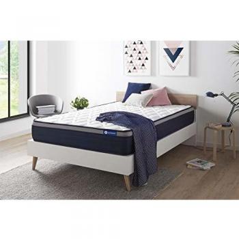 Actisom Matelas Latex+Mémoire de Forme ACTILATEX MAX 140 × 200 cm – Maxi épaisseur, 7 zones de confort