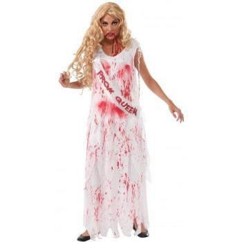 Lady’s Crimson & Ivory Prom Queen Attire