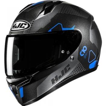 Casco Moto Integrale HJC C10 Aspa Nero Grigio Blu XL