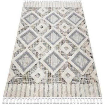 Shaggy Tappeto Multicolore con Pattern Diemanti Sevilla