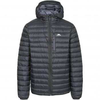Leichte schwarze Downjacke Trespass Digby für Herren – Größe M