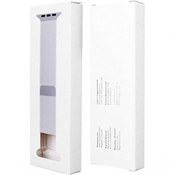 20Pcs White Watchband Case for 38mm 40mm 42mm 44mm Milanese Series