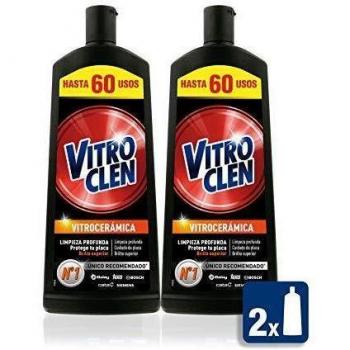 VITROCLEN Limpiador Vitrocerámica 3 en 1  450 ml Limpiador Vitrocerámica