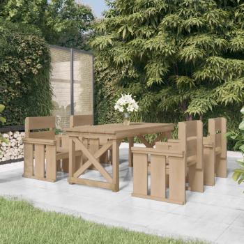 Alfresco Dining Set – 5 Piece Pine, Impregnated for Outdoor Use