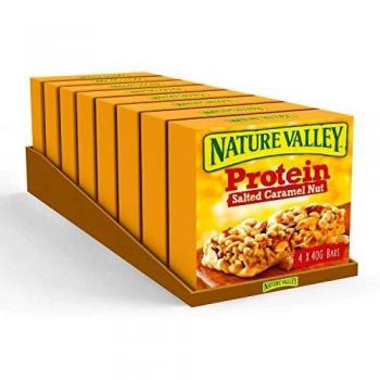 NATURE VALLEY PROTEIN SALTED CARAMEL & NUT Bars, 4 Count