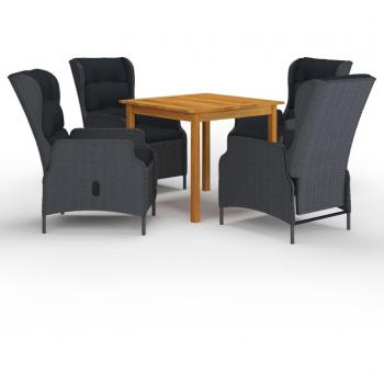 Slate Grey 5-Part Backyard Dining Kit