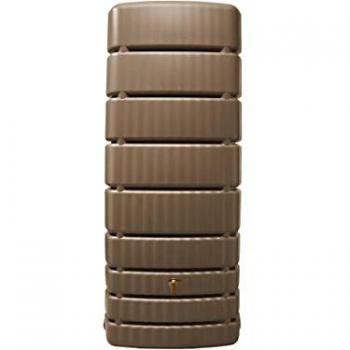 Depósito de Agua Mural Slim Taupe 500L + Grifo Imitación Latón & Filtrador Grey Eco