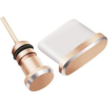 Juego de tapones de protección para puerto USB tipo C de Xiaomi, Huawei y Samsung