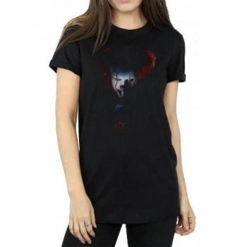 Damen Baumwoll-T-Shirt Pennywise in Größe L