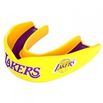 Shock Doctor Gelbe LA Lakers Mundschützer für Erwachsene