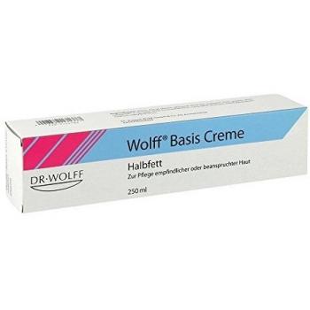 Wolff Basiscreme, halbfett, 250 ml