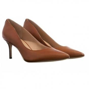 Ralph Lauren, Pumps, female, Brown, 4 UK, Elegant Decollete Shoes for Women