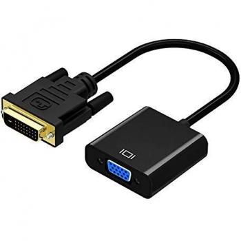3D Compatible DVI‑to‑VGA Conversion Cable