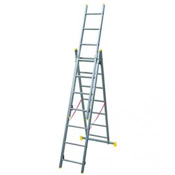 Scala Versatile 3x10, 7,12 m, Sistema di Stabilizzazione
