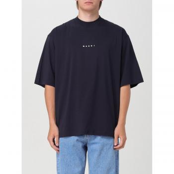 Uomo Marni Blue T-Shirt 50