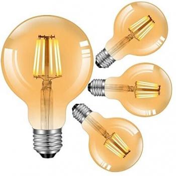 6W Warm White LED Bulb (2700K)