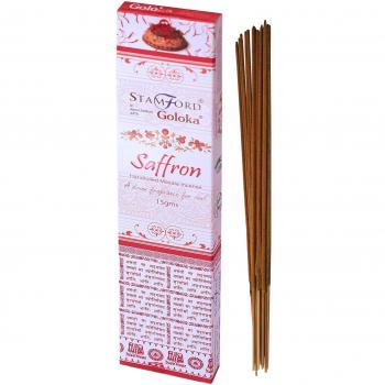 Goloka Räucherstäbchen Safran 15g
