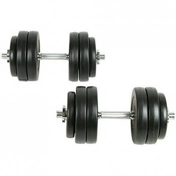 VidaXL 18 Piece Dumbbell Set 66.1 lb