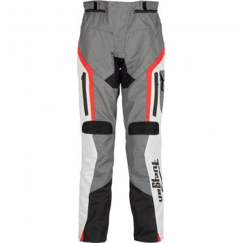Furygan Pantaloni Apalaches Nero-Grigio-Rosso 2XL