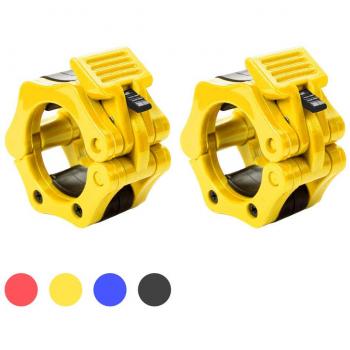REEHUT Olympic Barbell Clamp Locking Collar 2 Pair
