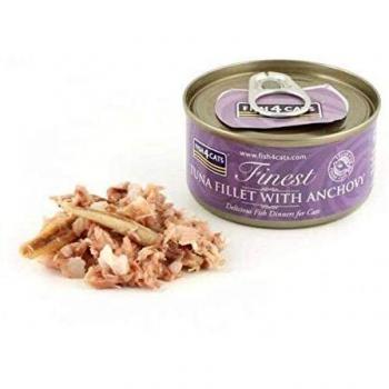 Filetti di Tonno con Acciughe per Gatti 70 gr