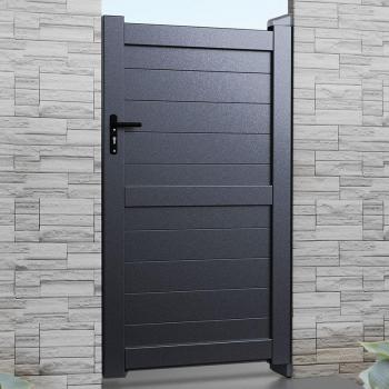 Aluminium Grey Side Gate by Exeter – 900 mm × 1600 mm