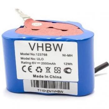 Batterie VHBW 2 Ah 6 V NiMH – adaptée aux moteurs Sachs et régulateurs de charge