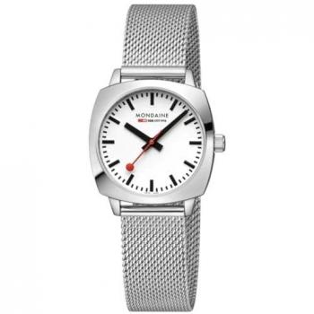 Mondaine Petit Cushion Classic Watch