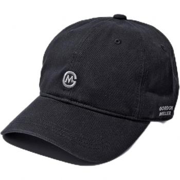 Men’s/Women’s 6‑Panel Black Cap – Gordon Miller