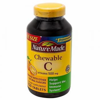 Nature Made Vitamin C 500 mg – 150 comprimés