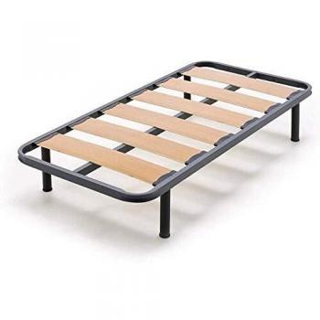 Cama Lama Ancha 90x190 – Fabricado en España – Con Patas de Apoyo