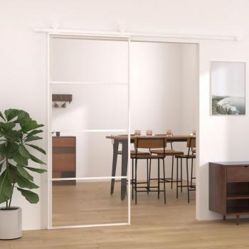Puerta Corredera Día y Noche ESG Vidrio y Aluminio 90x205 cm