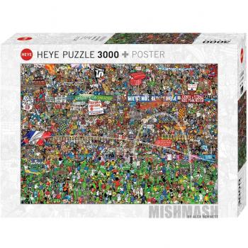 Puzzle Heye Football Histoire 3000 Pièces