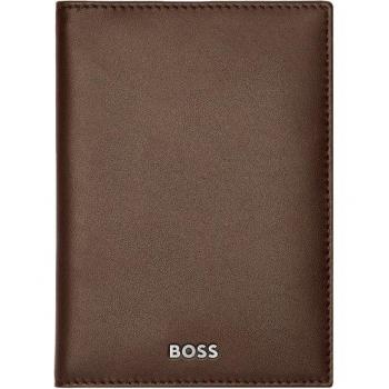 Billetero Liso Hugo Boss Marrón Vertical
