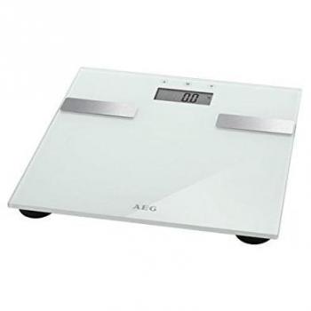 AEG 520706 PW 5644 FA 7 en 1 Pèse-personne, 30 x 30 cm, 180 kg Blanc