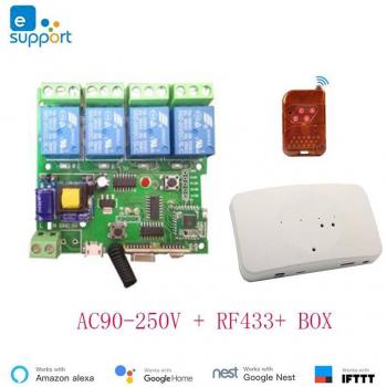 Ewelink 4-Canal WiFi+RF Protector