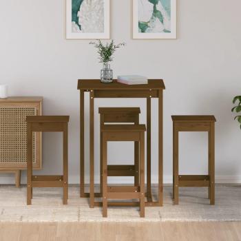 5 Piezas de Miel Pino – Set Bar