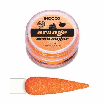 Inocos Pó Glitter Laranja Neon 3g