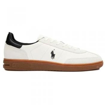 Ralph Lauren Bedfo**d** Leather Sneakers Blanc Noir 41