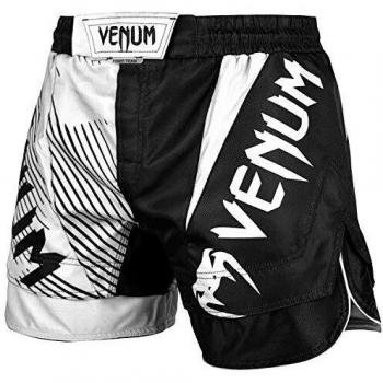 Venum Herren Short für NoGi‑Training 2.0 – Schwarz/Weiß, XS