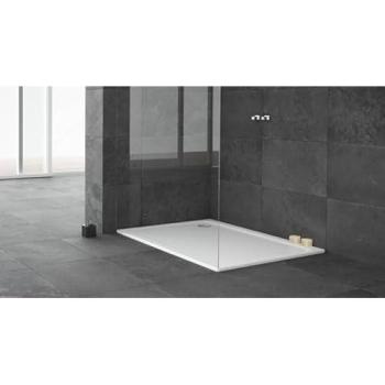 Superplan Classic 390‑5 90x90 cm con Soporte de Poliestireno Extraplano (Kaldewei) – Gris Frío 80